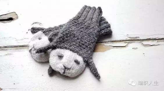 从手指头开始织的手套,怎么织5个手指头手套简单又好看
