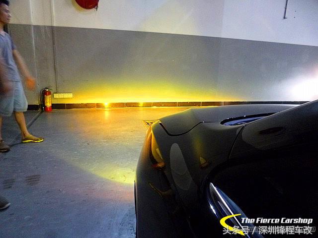 天生灯光不足唯有后天补救,长城C50升海拉五透镜、黄金眼雾灯