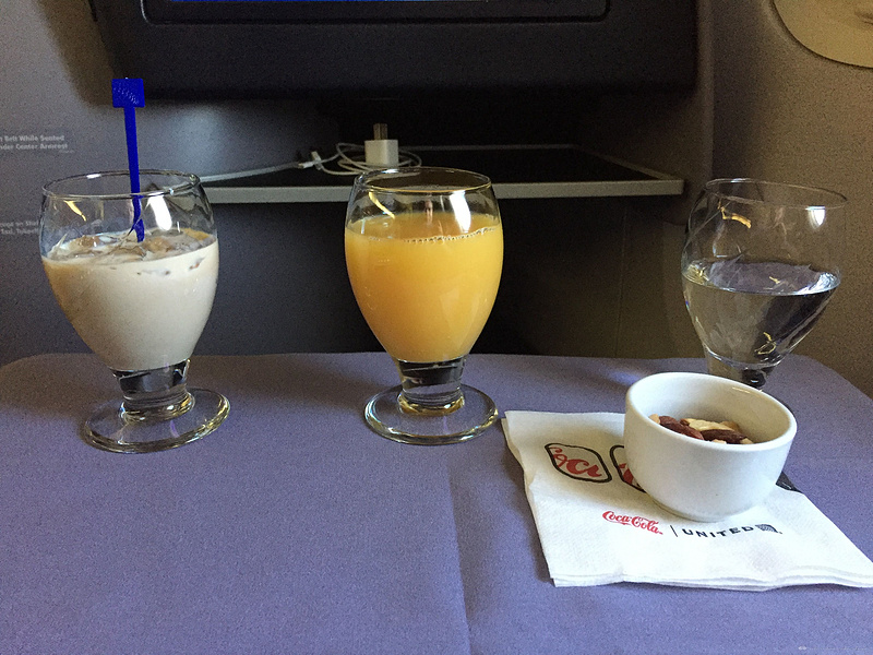 美联航头等舱：欧若拉女神眷顾之旅