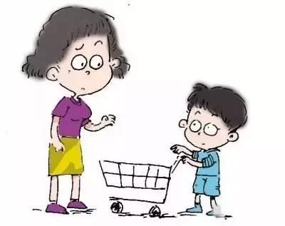 外国老爸带孩子到超市,带孩子去超市孩子好开心