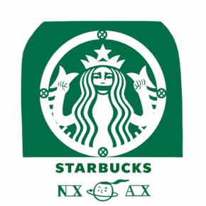 这个万圣节，36位插画师把星巴克女郎玩坏了……