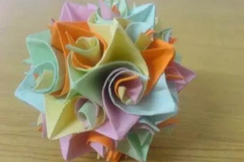 教你折玫瑰千纸鹤,教你折浪漫的樱花球