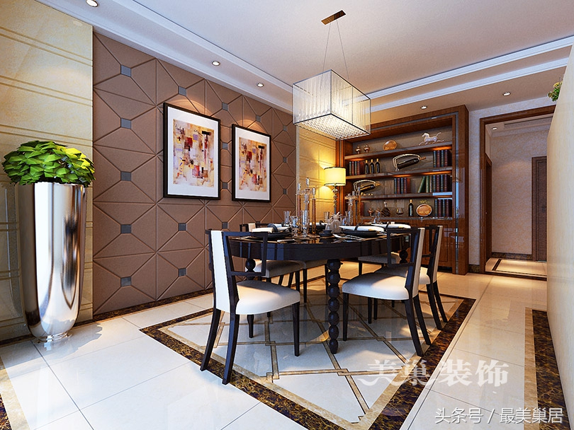 南熙福邸165平装修不同风格四卧室理性女主的低度奢华