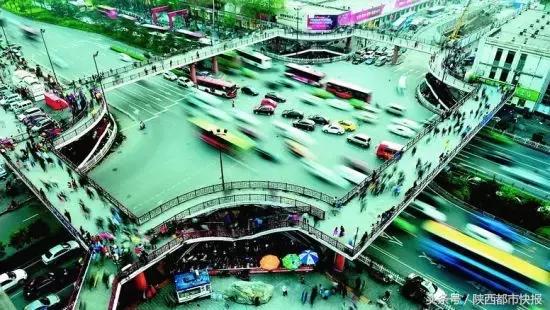 西安有哪些人行天桥,西安十大天桥