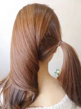 清新淑女半扎编发中分,时尚编发扎法简单又好看