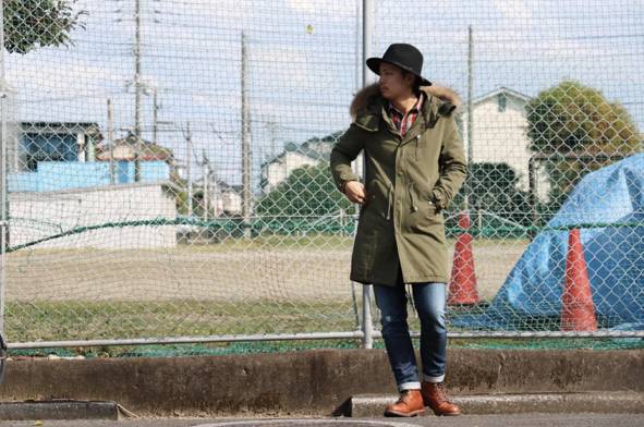 胖子穿m51好看吗,m51夹克上身效果