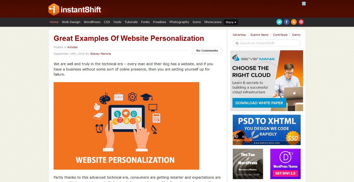 网页设计十大创意,网页设计五个优秀网站推荐