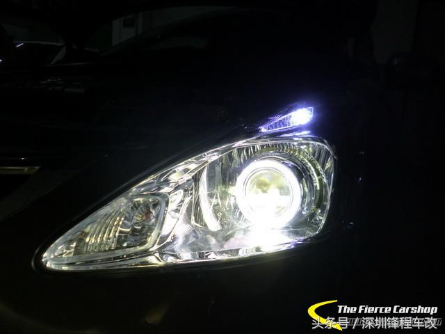 骐达换成led灯需要加透镜吗,老骐达改装led透镜安装视频