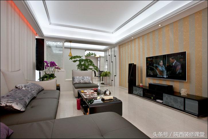 140平米全智能化装修,140平超强收纳简约装修