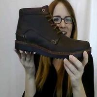 clarks男靴38码,clarks棕褐色马丁靴男