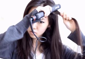 直发棒卷发教程短发女生,卷发教程女生气质不用直发棒