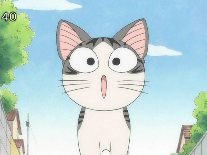 可爱动漫猫图片,十分可爱的动漫猫