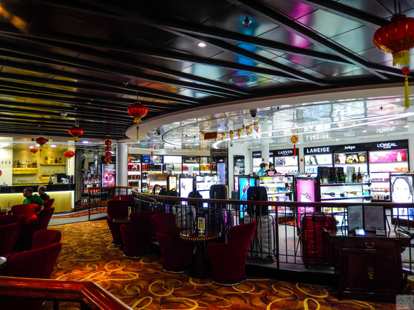 邮轮游首日,邮轮初体验