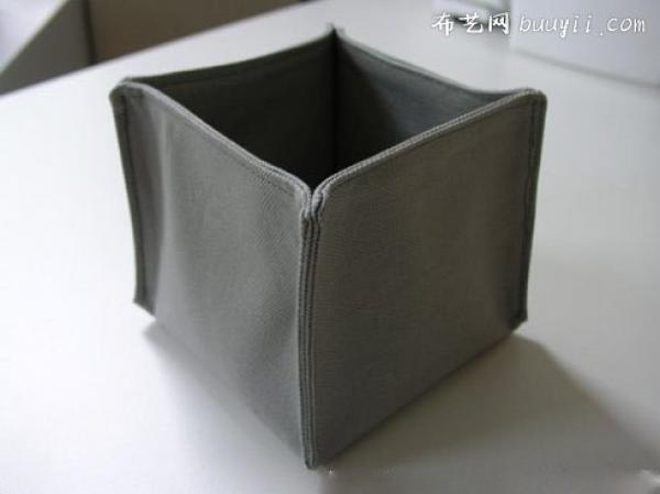 不织布手工制作收纳盒立体有盖子,不织布做收纳盒