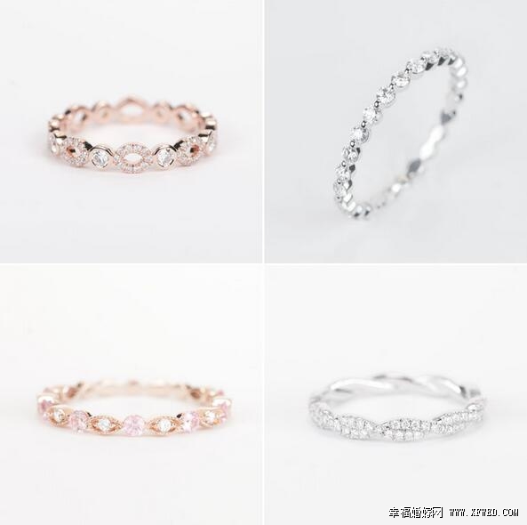 结婚金对戒简单款,简单大气的结婚对戒