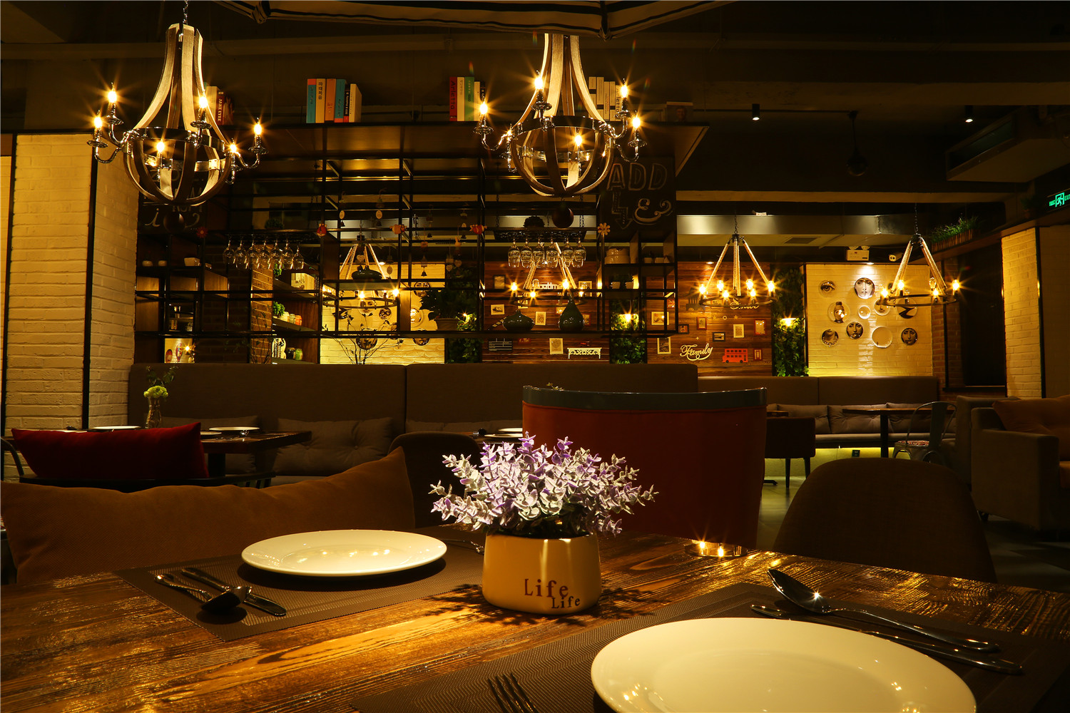 意式风情西餐厅设计,高逼格西餐厅设计