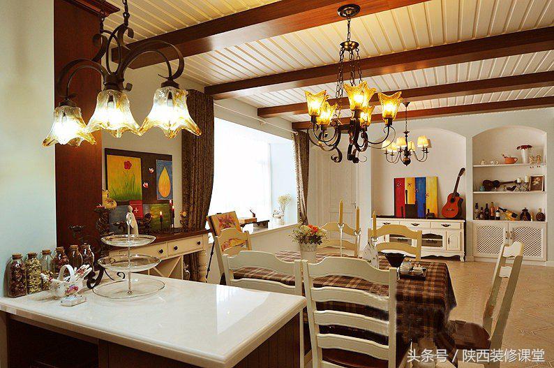 138平米美式风格新家效果非常棒,美式120平米新房