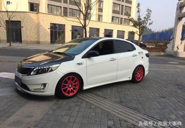 起亚k2卡通改装图片大全,起亚k2氙气灯改装视频