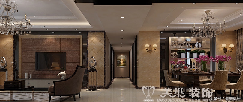正商双湖湾装修,正商双湖湾联排别墅装修案例