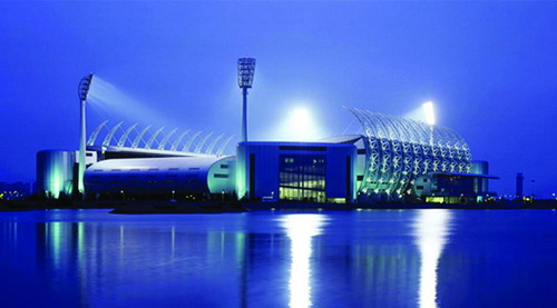 厉害了！泰达足球场重启维修，来年中超我们TEDA见！