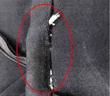 真·鼠皮大衣女子买衣发现内缝老鼠