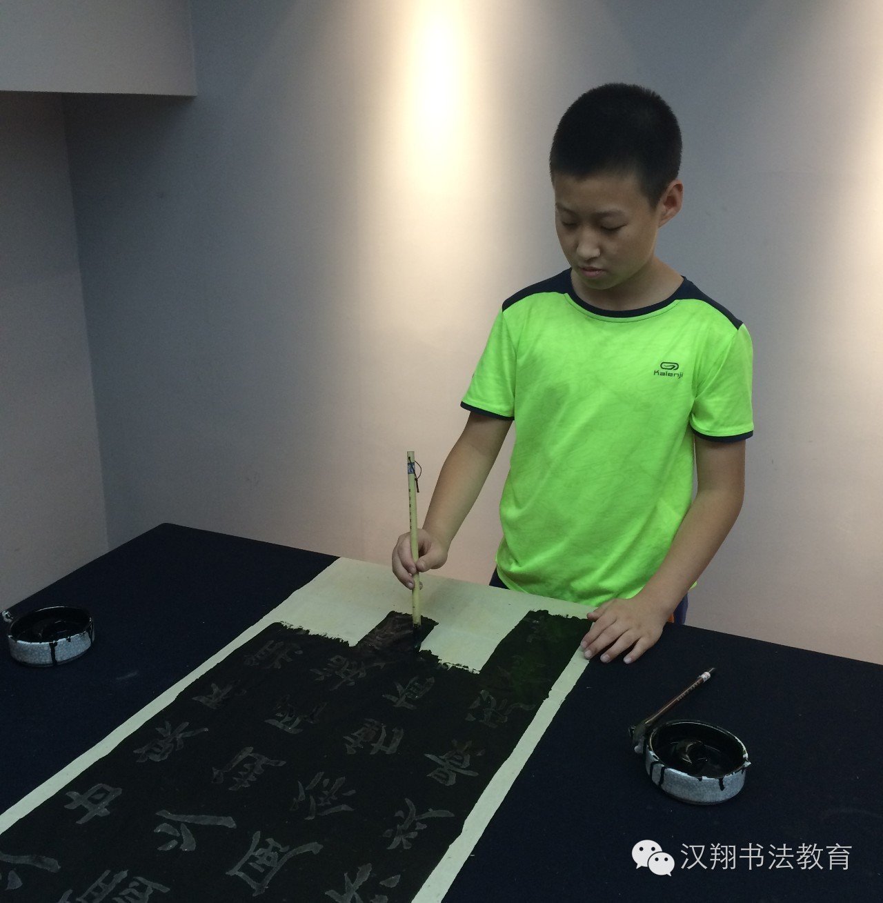 小书家，大毅力｜记国贸学员周政昊的学书历程……