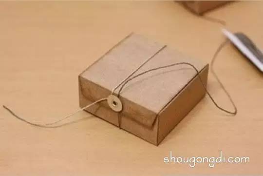 康乃馨礼物盒折纸简单教程,手工折纸送给闺蜜生日礼物盒