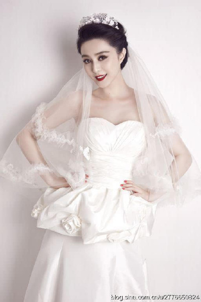 范冰冰婚纱照合集,范冰冰婚纱照极美