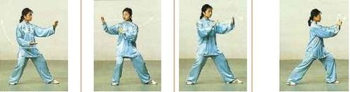 陈氏心意混元24式分解示范教学,陈氏太极24式混元背向口令视频