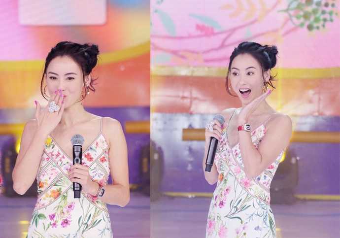 张柏芝金星,张柏芝惊艳金星视频