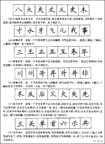 钢笔书法入门基本笔画写法,钢笔书法笔画写法入门