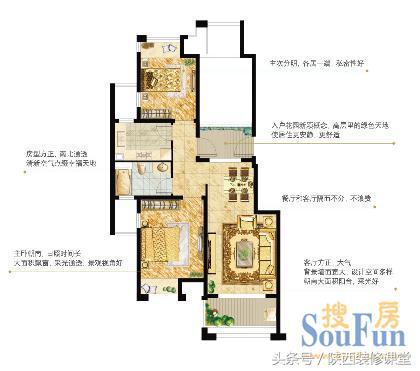 高层100平装修房子现代简约,楼房装修南北通透100平