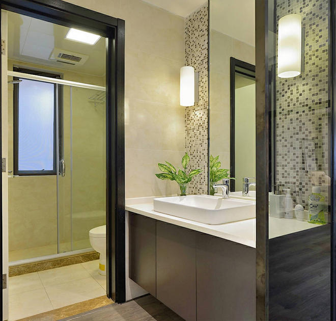 简约风装修房子的效果图,意式简约风三居室装修效果图