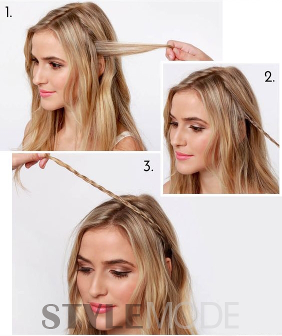 五种简单又好看的编发教程,图解5款当下最流行的编发教程