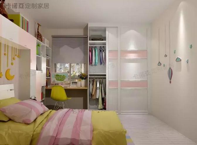 实用儿童房衣柜设计效果图,儿童房衣柜装成普通衣柜