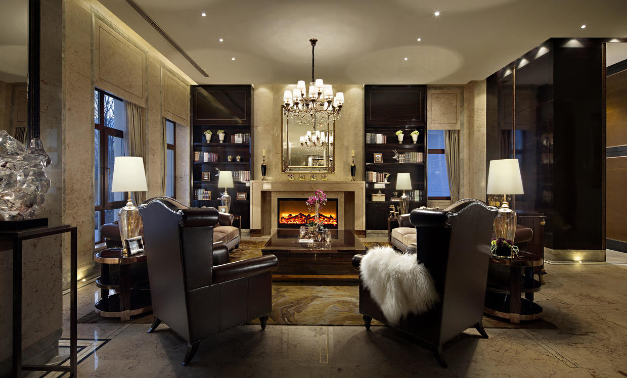 DHA室内设计作品分享:长春益田喜来登别墅会所