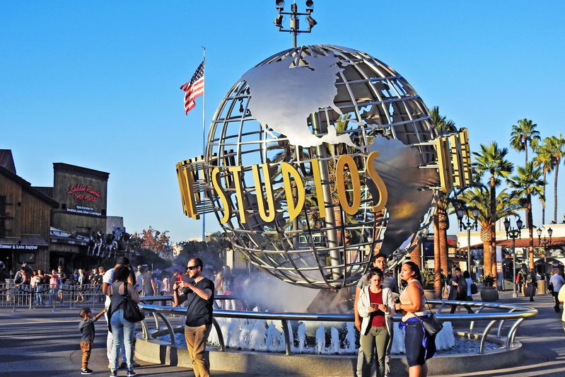 洛杉矶环球影城,洛杉矶环球影城高清地图