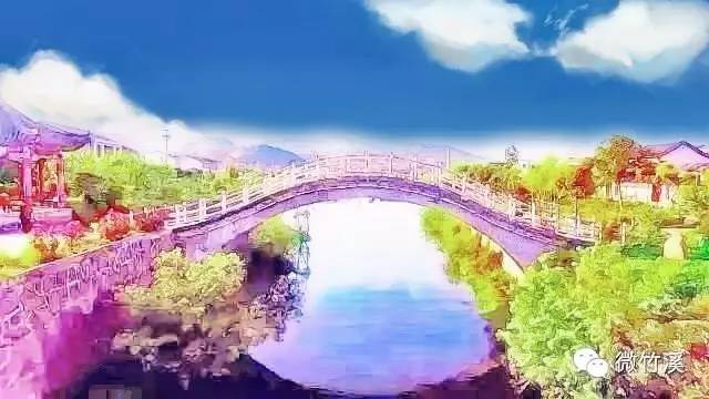 穿越时光的美丽瞬间,竹溪最美风景图