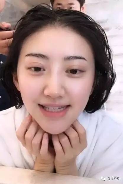 景甜直播洗脸用了什么,景甜素颜做直播