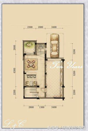 结婚已经十年，十年给老婆的礼物就是这套不大不小的房子