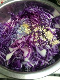 紫甘蓝祛湿疹,凉拌紫甘蓝功效与作用