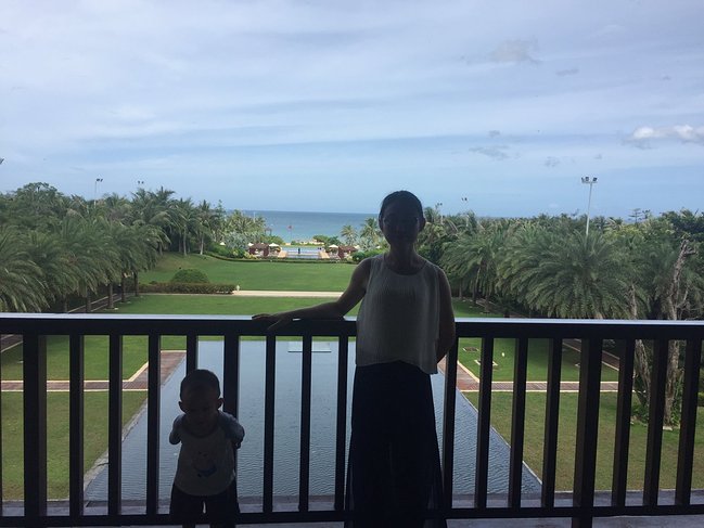 一家三口去三亚,一家三口三亚旅游图片