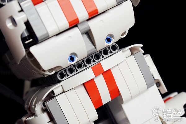 儿童大颗粒积木百变汽车机器人,米兔积木机器人履带机甲编程