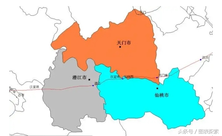 湖北省江汉地区，天门仙桃潜江，各有一所公办大学