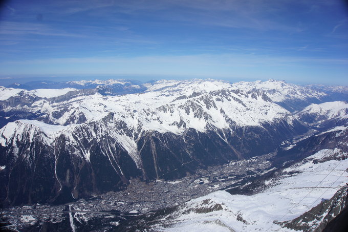 霞慕尼徒步环勃朗峰,霞慕尼勃朗峰缆车
