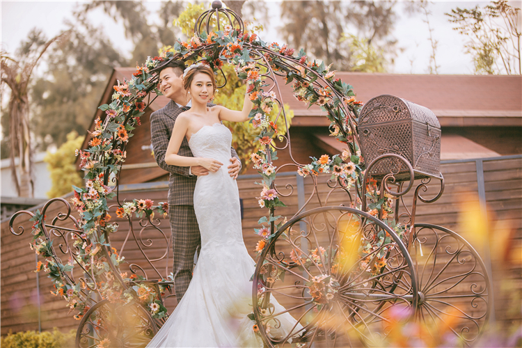 温暖冬季婚礼,寒冷的冬季温暖人心的婚礼