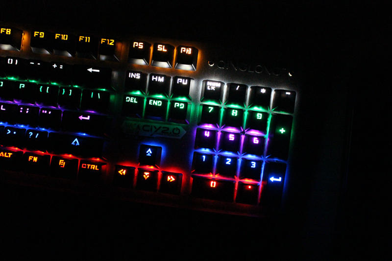 狼派青龙机械键盘怎么样,狼派光轴机械键盘好不好