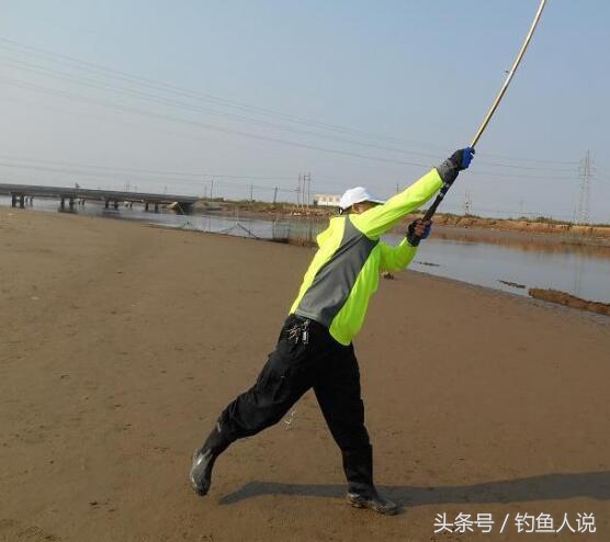 海竿抛竿技法视频教程,海竿怎样抛竿子线不缠绕