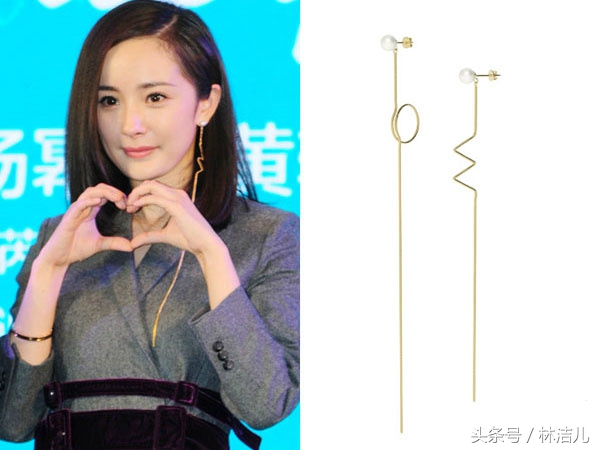 杨幂赵丽颖耳饰,把镜头瞄准自己