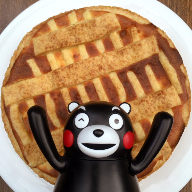 快赞本宝宝，熊本部长为你做苹果派啦！